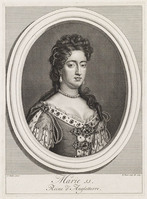 KG 12307
<br/>
Portret van Mary, koningin van Engeland.
<br/>
<em>Picart, Bernard (1673-1733)</em>